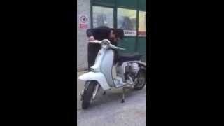 Lambretta SX200 Innocenti Prototype Twin No2 first run [upl. by Robenia335]