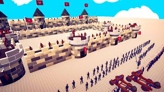 TABS but I add DESTRUCTIBLE BRICK CASTLE Sieges to Totally Accurate Battle Simulator Mods [upl. by Pall]