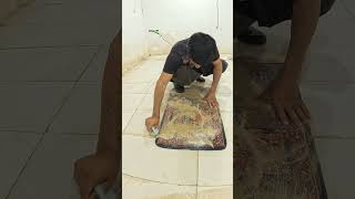 ASMRVashing the carpet asmrsounds cleaningcarpet rilaxing [upl. by Earized]