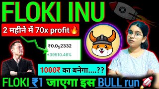 FLOKI INU जाएगा ₹1🚀 in 2024  Floki inu news today  Floki price prediction✅️  Crypto news today [upl. by Solegna]