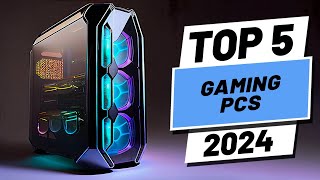 Top 5 BEST Gaming PCs In 2024 [upl. by Aicirtam102]