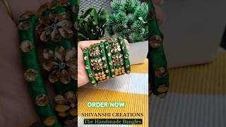 Shivanshicreations23 INSTAGRAM banglesmaker handmade viralvideo youtubeshorts shortsfeed diy [upl. by Scheer810]