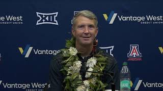 Arizona Football Postgame Press Conference [upl. by Acinhoj491]