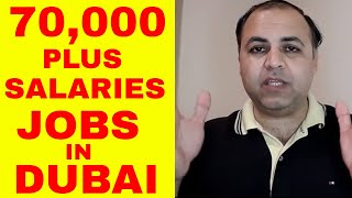 70000 PLUS SALARIES JOBS IN DUBAI  FREE VISA ACCOMMODATION AND MEDICAL  Jobs in Dubai [upl. by Elfont]