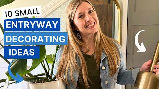 10 Small Entryway Decorating Ideas How to Decorate a Small Entryway [upl. by Ahseal525]