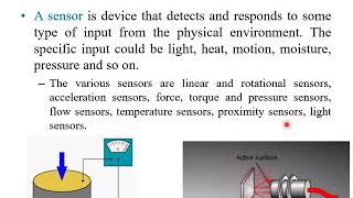 11 Elements of mechatronic system [upl. by Marlena]