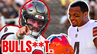 Tampa Bay Bucs QB Baker Mayfield Ranked LOWER THAN Deshaun Watson in INSANE CBS NFL QB Ranking [upl. by Agan605]