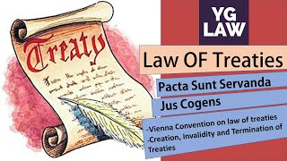 Law of Treaties  International law  UGC  NET [upl. by Emoreg]