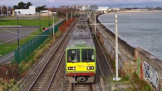 Irish Rail 8520 Class Dart Train 8632  Blackrock Dublin [upl. by Amol]