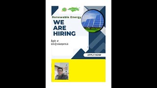 Hiring Solar Project Quality EngineersIndia solar solarenergy solarpower [upl. by Eanil]