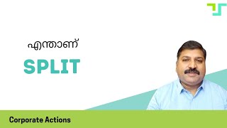 Fundamental Analysis  Part 10   What is a SPLIT Split in stock market  Stock Split  Malayalam [upl. by Ai]