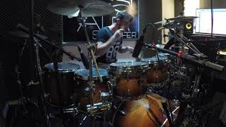 Paulinho Mocelin  Camionete Branca Alex Schafer  Drum Cover [upl. by Latsyrd]