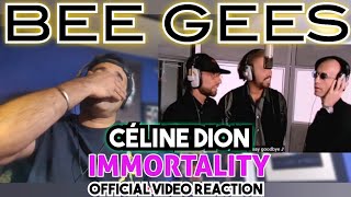 Céline Dion  Immortality ft Bee Gees Studio Session Lets Talk About Love First Time Reaction [upl. by Henri]