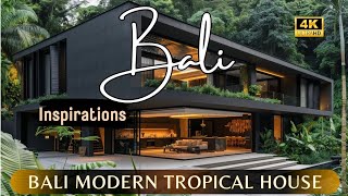 Captivating Bali Inspirations Modern Tropical House Architecture and Interior Elegance [upl. by Irep532]