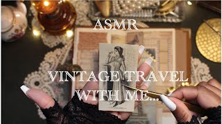 ASMR  Vintage Journal Diary  Layer Sounds  Lets Relax  Journal Diary [upl. by Kemp]