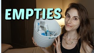 SKIN CARE EMPTIES SUMMER 2018 DR DRAY [upl. by Joacima]