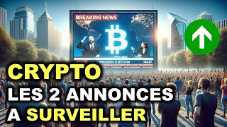 🔮FUTUR CRYPTO  DEUX ANNONCES MAJEURES ET LEURS CONSÉQUENCES  ACTUS CRYPTOMONNAIES 1112 [upl. by Ainar488]