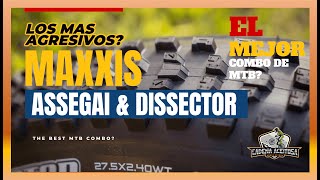 REVIEW  Cubiertas MAXXIS Dissector y ASSEGAI 🔥🤘 [upl. by Ahsiekyt239]