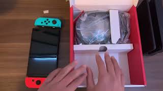 Unboxing Nintendo Switch OLED  ASMR [upl. by Vaasta]