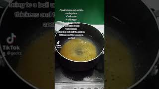 sweetened Banana  minatamis na saging EASY RECIPE shorts banana desserts [upl. by Ttezil90]