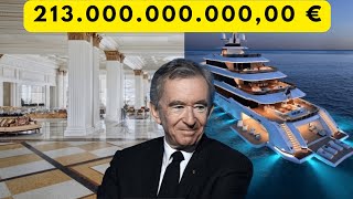 La vita di LUSSO delluomo più ricco del mondo Bernard Arnault [upl. by Acker]