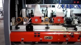 Woodworking Four Side Planer Machine from Leabon Machinery [upl. by Ecaroh]