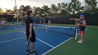 Pickleball practice drills 2 balls dinking August 3rd [upl. by Enra]