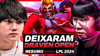 RESUMO LPL O MELHOR DRAVEN DO MUNDO  ILHA DAS LENDAS [upl. by Korwin382]