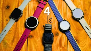 চার হাজার টাকায় সেরা ৫ টি Smartwatch Top 5 Best Smartwatch under 4000 [upl. by Attelrahs]