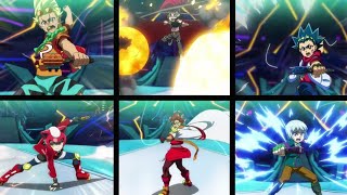 Valt Bell amp Ranzo Vs RashadIlya amp BasaraTag Team Full BattleBeyblade Burst DB Episode 34 [upl. by Valerye276]