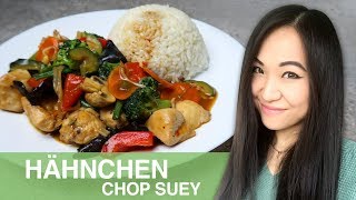 REZEPT Hähnchen Chop Suey  Chinapfanne [upl. by Aisital769]