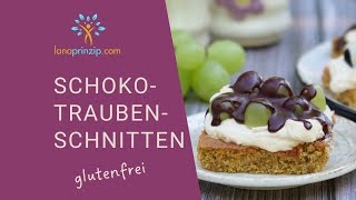 SchokoladenTraubenSchnitten glutenfrei [upl. by Natalia]