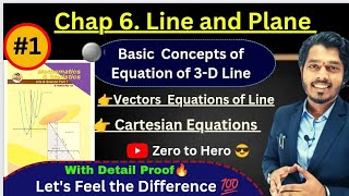 Lec 01Introduction of Vectors and Cartesian Equations of Lines in 3D space 3D GeometryMH Board [upl. by Odranoel]