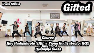 Gifted Line Dance  Djasmine Class  Roy Hadisubroto IRE amp Fiona Hadisubroto IRE  July 2024 [upl. by Kitrak]