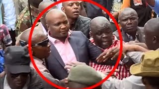 KIKUYUS CHASE MOSES KURIA AS A WILD DOG AFTER LECTURING KIKUYU MOURNERS AT A FUNERAL [upl. by Anairt]