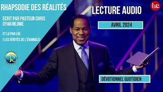 CONSTAMMENT ÉNERGISÉ  RHAPSODIE DES REALITÉS  10 AVRIL 2024  PST CHRIS OYAKHILOME [upl. by Thoma]