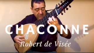 Chaconne by Robert de Visée played on the 14 course theorbo by Xavier DíazLatorre [upl. by Cayla497]