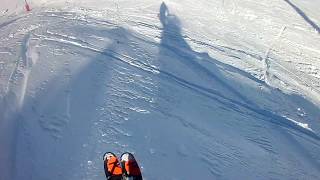 Sierra Nevada between sun and snowflakes freeride [upl. by Martainn]