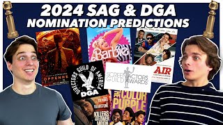 2024 SAG and DGA Nomination Predictions [upl. by Willdon]