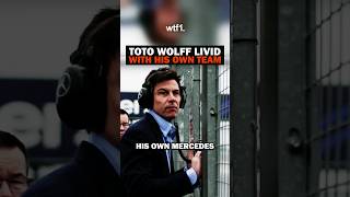 Toto Wolff Angry at HIMSELF and the Team 😡 [upl. by Ahtiuqal867]