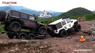 Traction Hobby 18 Scale Trail RC CrawlerCragsmanPerformance Show [upl. by Hammer488]