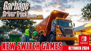 Garbage Driver Truck Simulator 2025 Gameplay Preview  New Switch Games [upl. by Harve]