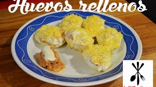 Huevos rellenos receta tradicionalde mi madre [upl. by Itida]