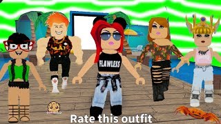 Fashion Frenzy Summer Dress Up Runway Show Video  Cookie Swirl C Lets Play Online Roblox [upl. by Ayim177]