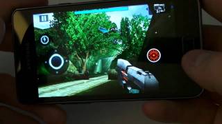 Test du Samsung Galaxy S 2 i9100  jeux vidéos [upl. by Htrahddis]