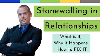 Stonewalling in Relationships  How to Fix It 🛠 [upl. by Phineas43]