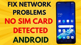 Sim card not detected dropped calls and connection problems in Android phone [upl. by Quartis]