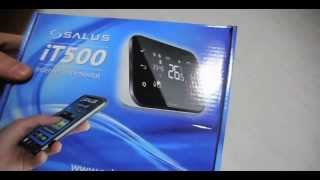 Salus iT500 Best Internet Controlled Smart Thermostat for Europe [upl. by Whiting]