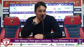 SALA STAMPA  Stadio quotAPintoquot  Casertana VS Team Altamura 11 [upl. by Trask549]