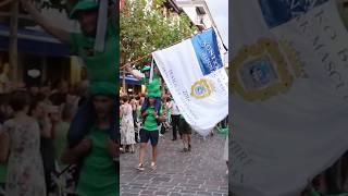 Arrauna Kontxako Banderaren garaipena  Así se celebran las victorias de la Concha en Hondarribia [upl. by Cos]